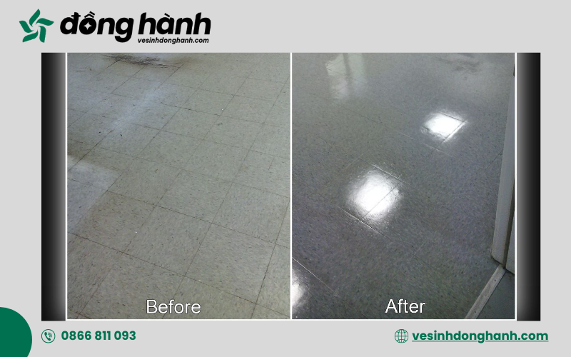 Vệ Sinh Đồng Hành tiến hành vệ sinh công nghiệp tại quận Bình Tân