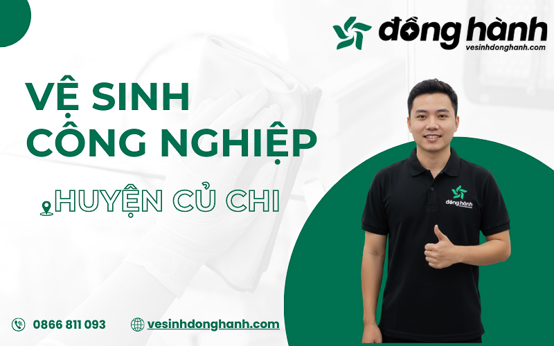 Vệ sinh công nghiệp Củ Chi uy tín