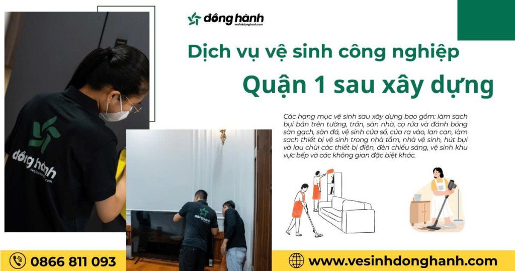 Vệ sinh công nghiệp tại quận 1