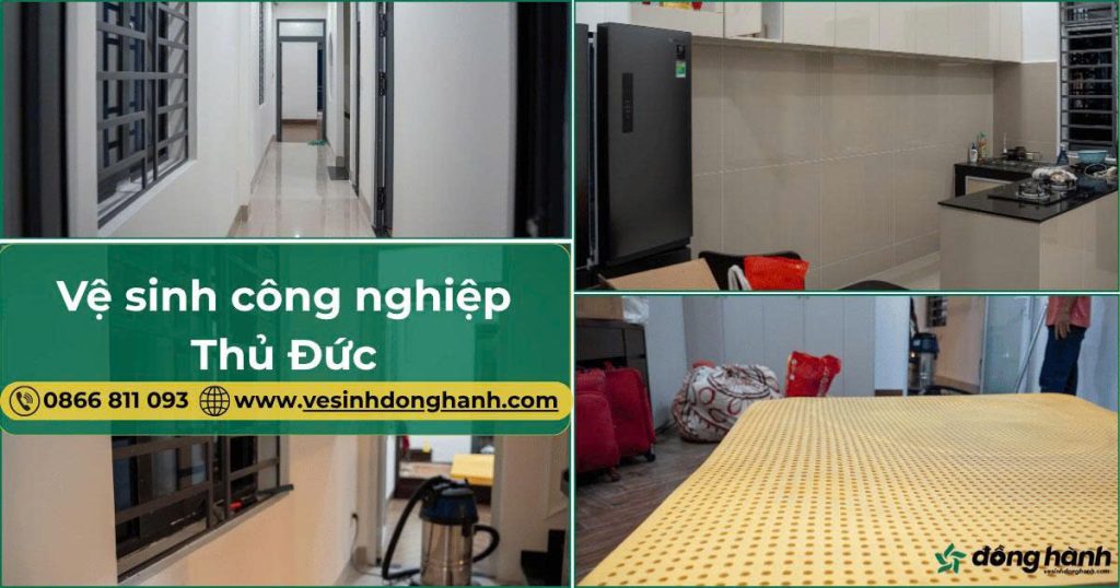 Vệ sinh công nghiệp tại quận Thủ Đức