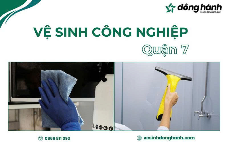 Vệ Sinh Đồng Hành thực hiện tỉ mỉ từng chi tiết khi thực hiện vệ sinh công nghiệp quận 7