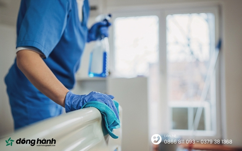 Quy trình dịch vụ vệ sinh bệnh viện theo chuẩn Bộ Y tế