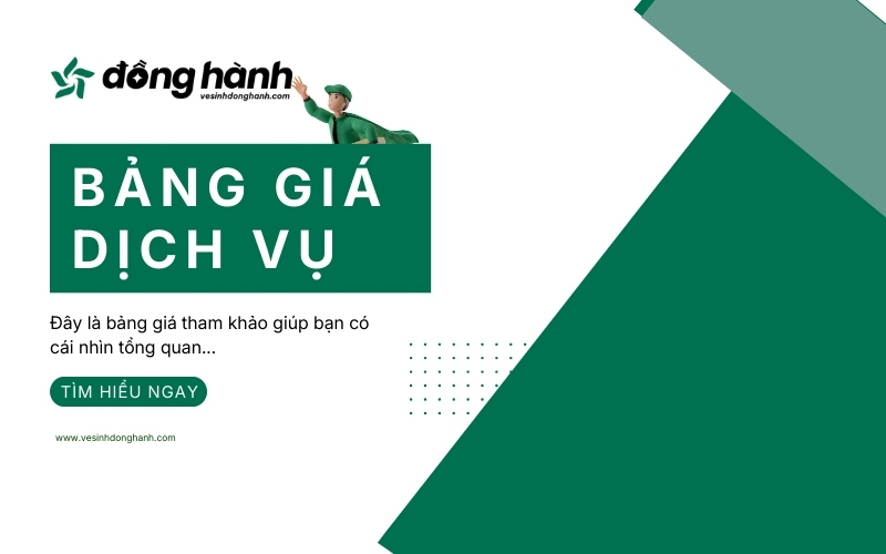 Bảng giá dịch vụ vệ sinh tòa nhà
